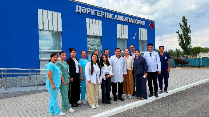 ДДСҰ және «Turar Healthcare» КЕАҚ өкілдерінің Қызылорда облысына жұмыс сапары